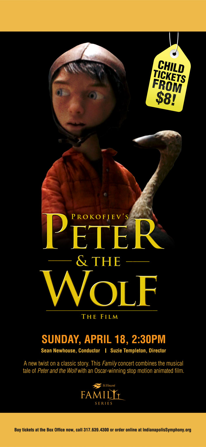 Peter and the Wolf Hallboard